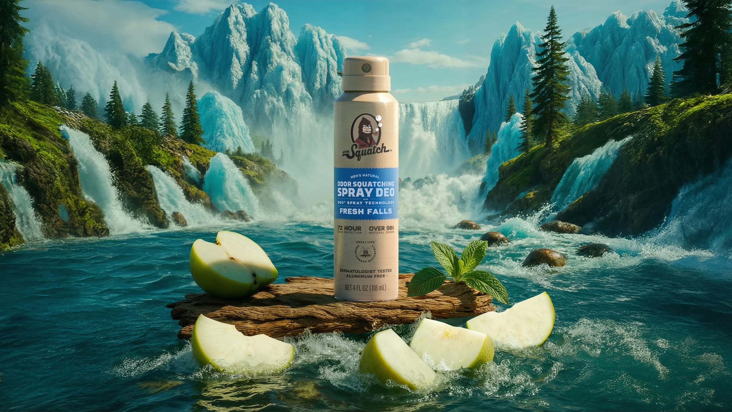 Dr. Squatch Soap Fresh Falls Spray Deodorant - Image 2