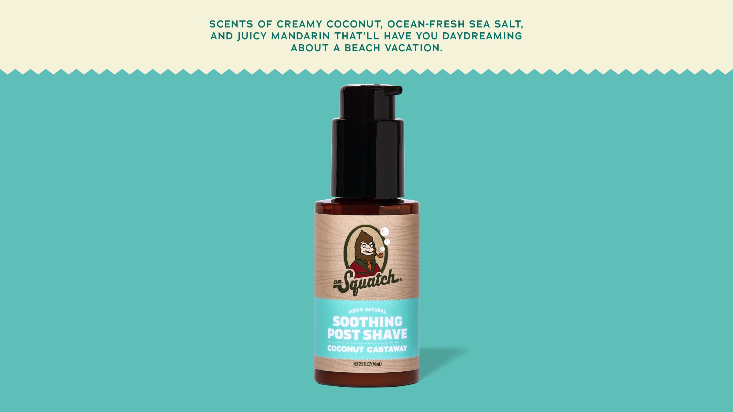 Dr. Squatch Soap Soothing Post Shave Coconut Castaway - Image 7