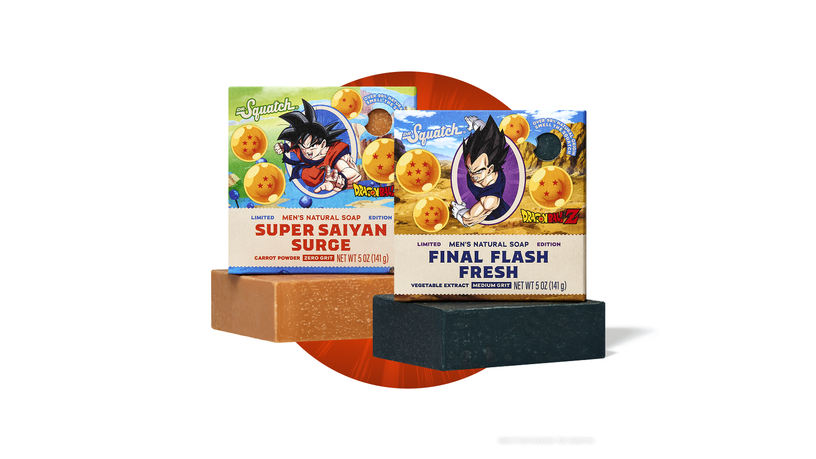Dr. Squatch Soap Dragon Ball Z Duo