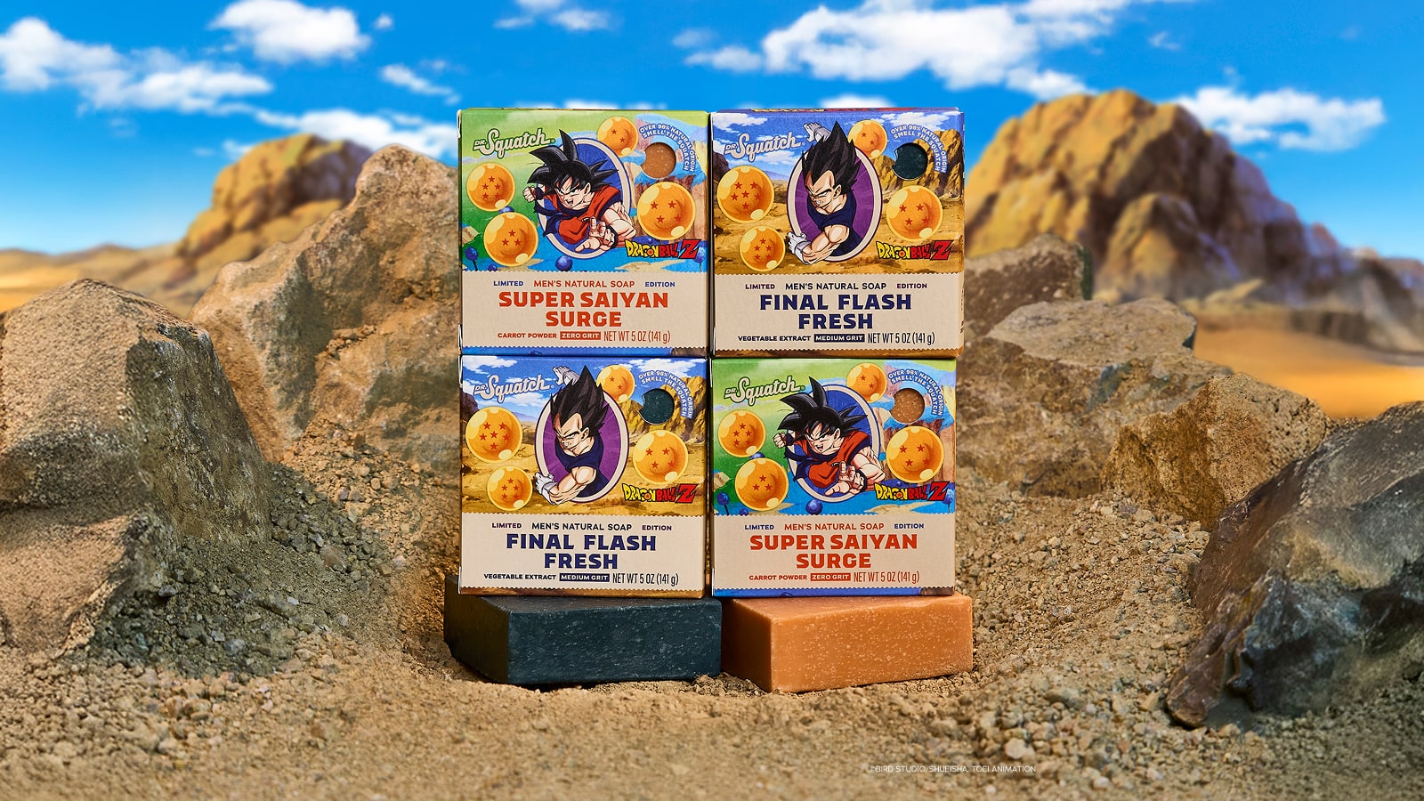 Dr. Squatch Soap Dragon Ball Z 4-Pack - Image 5
