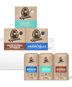 Dr. Squatch Soap Mini Soap & Deodorant Set