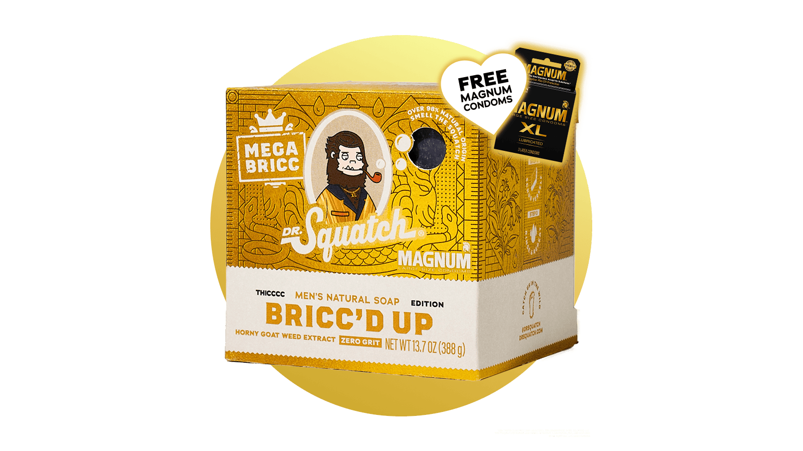 Dr. Squatch Soap Magnum Bricc