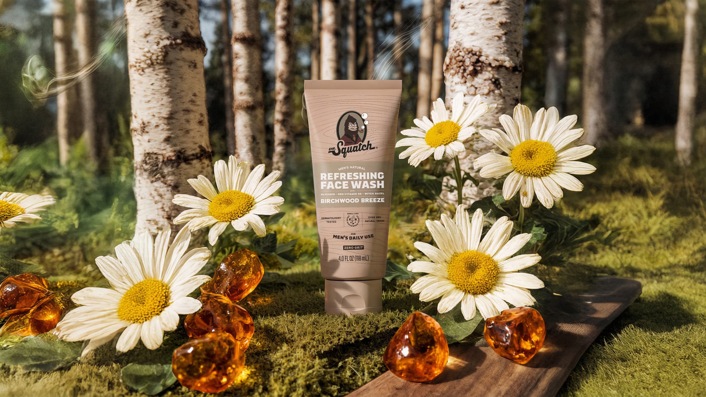 Dr. Squatch Soap Birchwood Breeze Refreshing Face Wash - Image 2