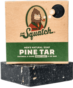 Dr. Squatch Soap Essentials: Pine Tar Bar Soap