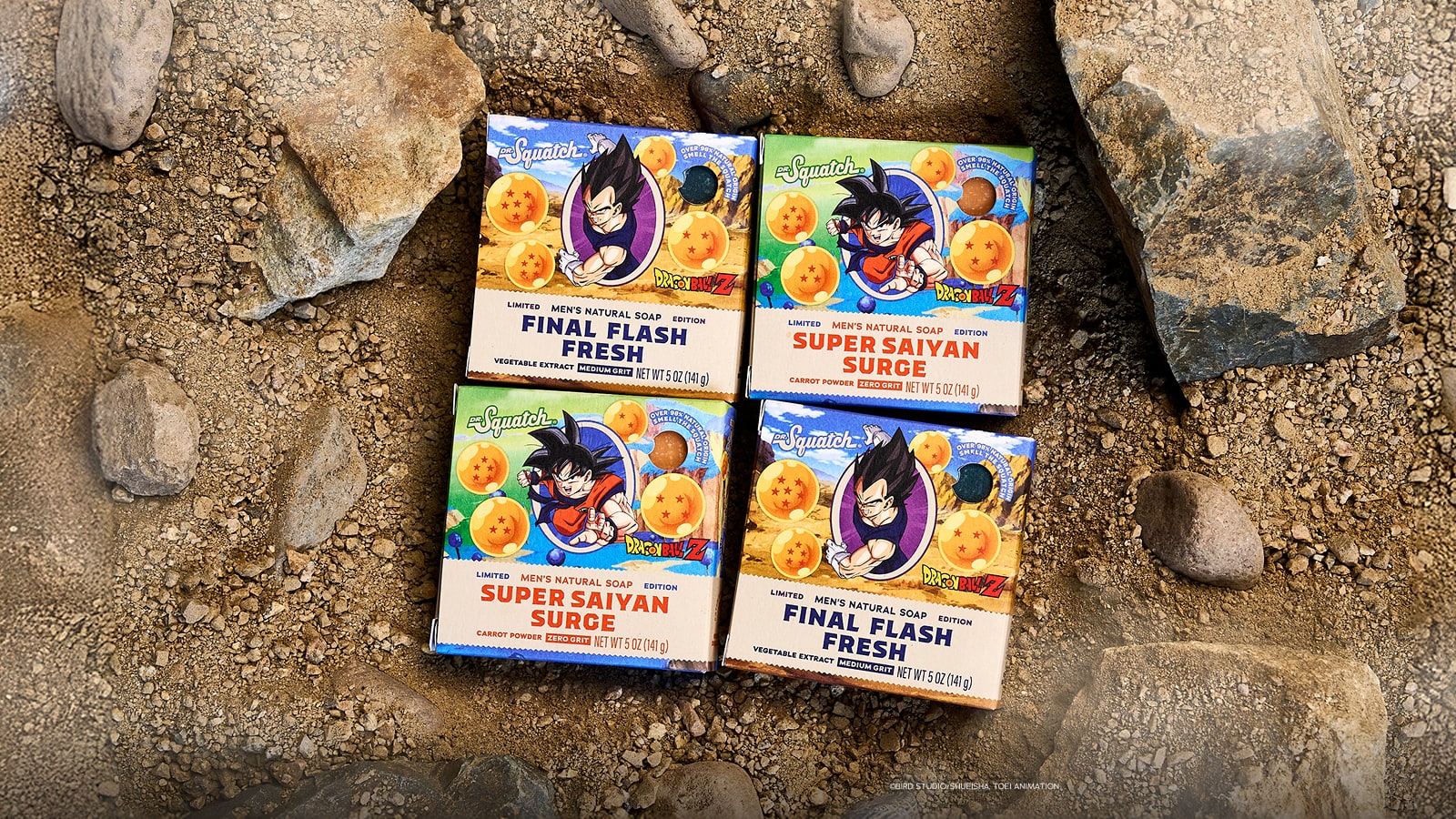 Dr. Squatch Soap Dragon Ball Z 4-Pack - Image 2
