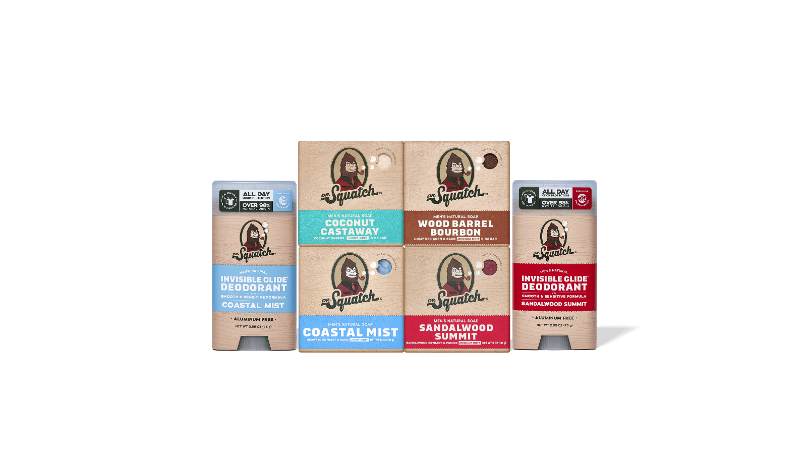 Dr. Squatch Soap The Golden Boot Bundle